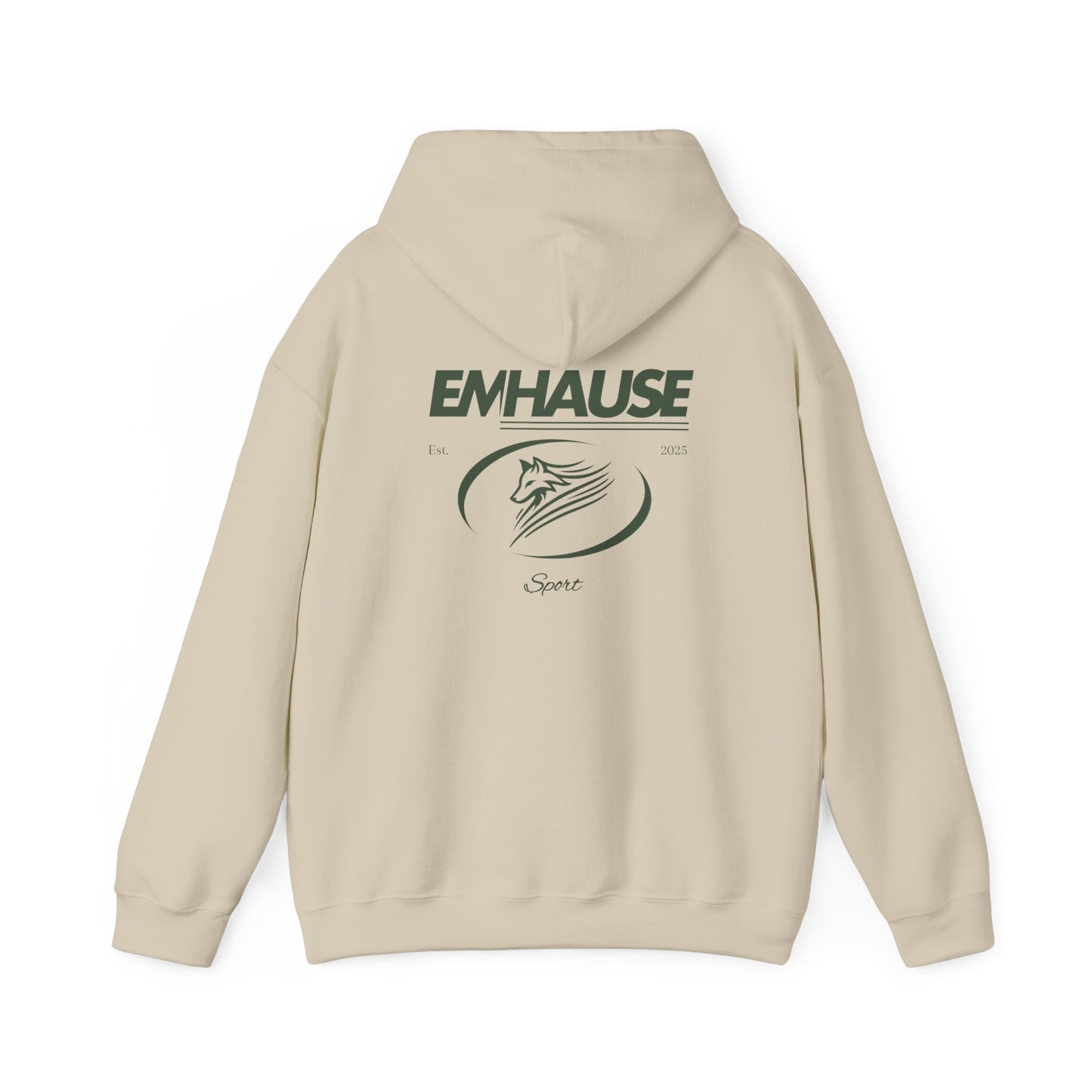 Emhause Sport Wolf Hoodie | Sand